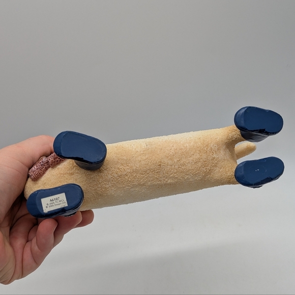 Vintage Enesco Jock Ewe And Me Resin Winter Hat & Scarf Sheep Figure - Picture 6 of 10